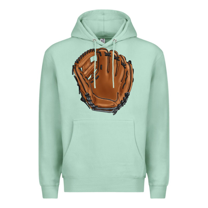 Baseball Glove Premium Hoodie by BarkalooDesign | Teevron