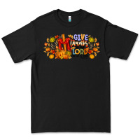 Black give thanks to the lord for he is good Premium Tee - CowhideDigitalArt