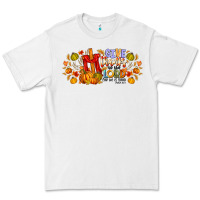 White give thanks to the lord for he is good Premium Tee - CowhideDigitalArt