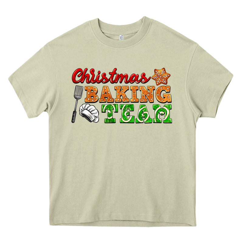 Christmas Baking Team Heavy Core Tee by FaDigitalArtStudio | Teevron