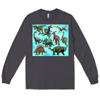 Smoke dinosaurs tumbler Long Sleeve Tee - Artiststas