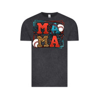 Vintage Black leopard baseball mama Mother's Day Vintage Tee - LillyAllenDesigns