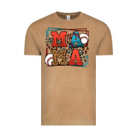 Vintage Camel leopard baseball mama Mother's Day Vintage Tee - LillyAllenDesigns
