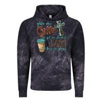 Cloud Black give me coffee to get me started & jesus to keep me going Vintage Hoodie - BarkalooDesign