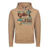Vintage Coffee give me coffee to get me started & jesus to keep me going Vintage Hoodie - BarkalooDesign