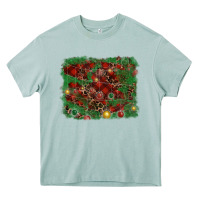 Arona christmas background Heavy Core Tee - RanaPortraitStore