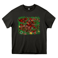 Asphalt christmas background Heavy Core Tee - RanaPortraitStore