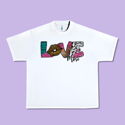 Love More Urban Heavy Tee Designed By Sublimationcraftshop