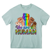 Arona We Are All Human Heavy Core Tee - BundleAndBundleShop