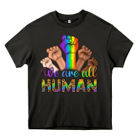 Asphalt We Are All Human Heavy Core Tee - BundleAndBundleShop
