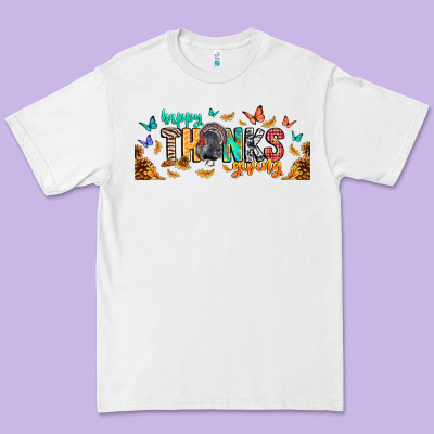 Happy Thanksgiving Premium Tee Designed By Cowhidedigitalart