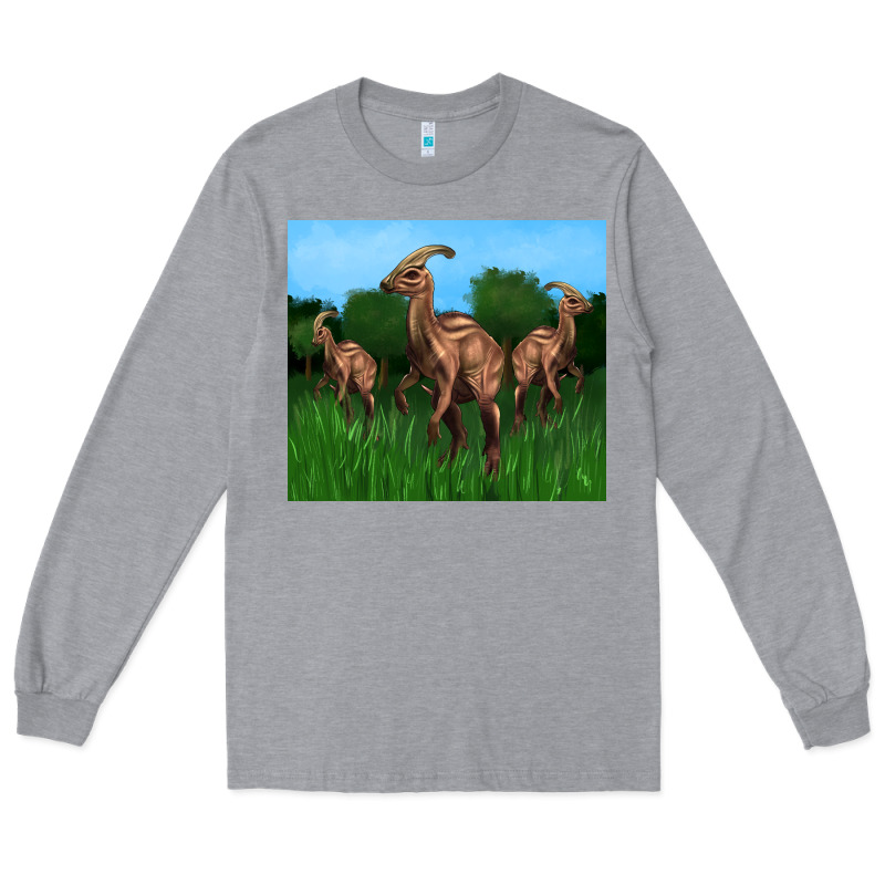 Parasaurolophus Long Sleeve Tee by Artiststas | Teevron