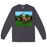Smoke parasaurolophus Long Sleeve Tee - Artiststas