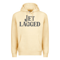 Pina Colada jet lagged cute world traveler & funny vacation pullover hoodie Premium Hoodie - linhVisuals