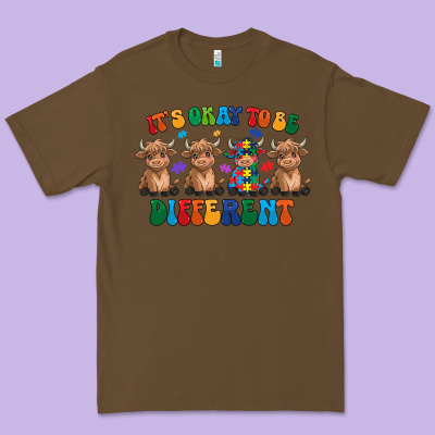 Its Okay To Be Different Premium Tee Designed By Cowhidedigitalart