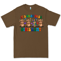 Cacao Its Okay To Be Different Premium Tee - CowhideDigitalArt