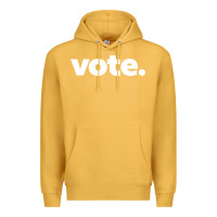 Mustard vote   election voting political long sleeve t shirt Premium Hoodie - linhVisuals