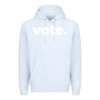 White vote   election voting political long sleeve t shirt Premium Hoodie - linhVisuals