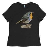 Black yellow breast Ladies Tee - LillyAllenDesigns