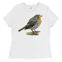 White yellow breast Ladies Tee - LillyAllenDesigns
