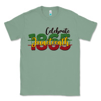 Sage celebrate juneteenth1865 Classic Tee - BarkalooDesign