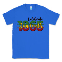 True Royal celebrate juneteenth1865 Classic Tee - BarkalooDesign