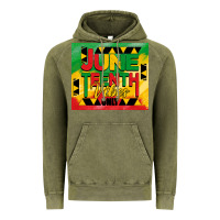 Vintage Olive juneteenth vibes only tumbler Vintage Hoodie - BarkalooDesign