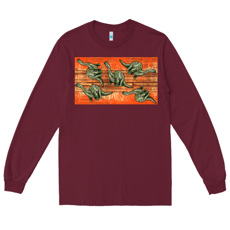 Dinosaur Brontosaurus Sippy Cup Long Sleeve Tee by Artiststas | Teevron