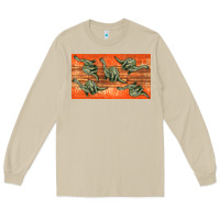 Mushroom dinosaur brontosaurus sippy cup Long Sleeve Tee - Artiststas