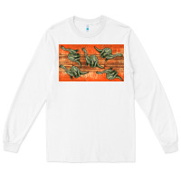 White dinosaur brontosaurus sippy cup Long Sleeve Tee - Artiststas