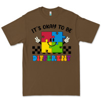 Cacao It's Okay To Be Different Premium Tee - CowhideDigitalArt