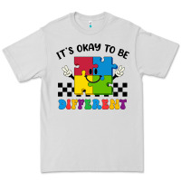 Dove Grey It's Okay To Be Different Premium Tee - CowhideDigitalArt