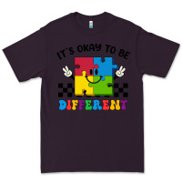 Plum It's Okay To Be Different Premium Tee - CowhideDigitalArt