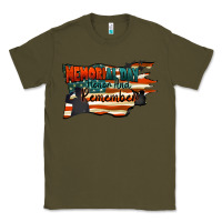 Army Green Memorial Day honor and remember Classic Tee - FaDigitalArtStudio