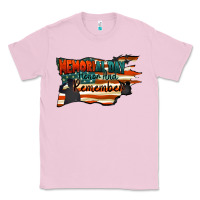 Bubblegum Pink Memorial Day honor and remember Classic Tee - FaDigitalArtStudio