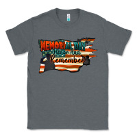 Charcoal Heather Memorial Day honor and remember Classic Tee - FaDigitalArtStudio