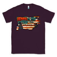 Plum Memorial Day honor and remember Classic Tee - FaDigitalArtStudio