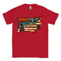 Red Memorial Day honor and remember Classic Tee - FaDigitalArtStudio