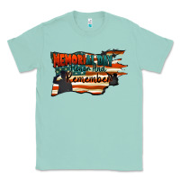 Seafoam Memorial Day honor and remember Classic Tee - FaDigitalArtStudio