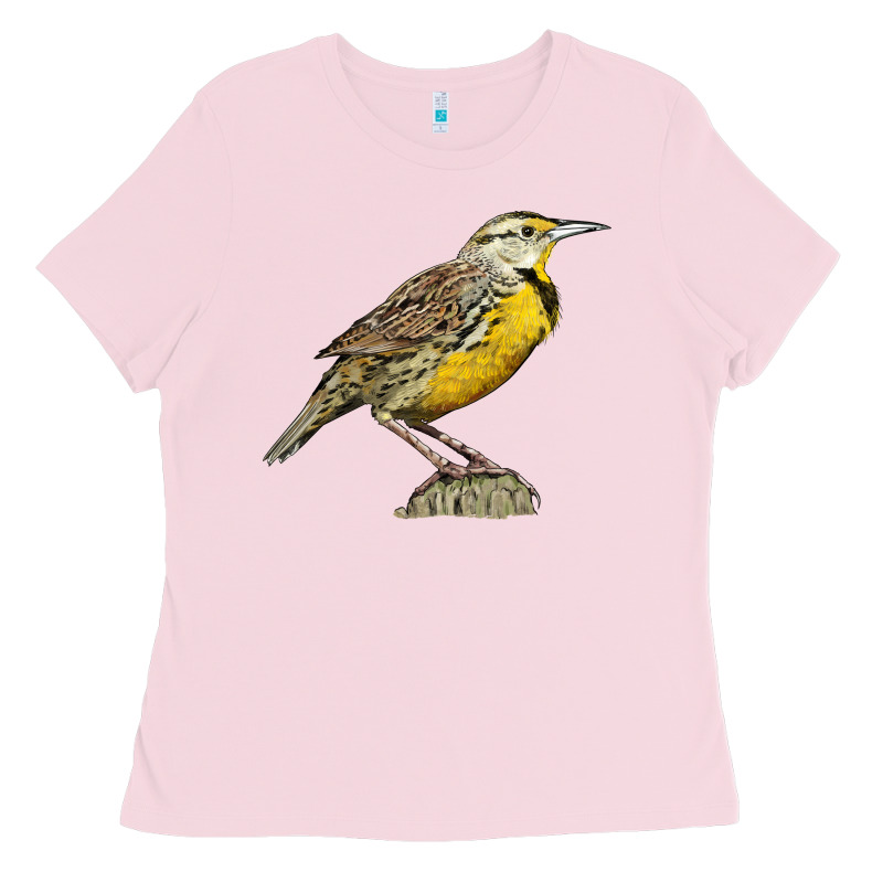 Western Meadowlark Ladies Tee by LillyAllenDesigns | Teevron