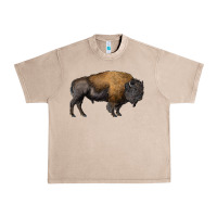 French Oak american bison body Urban Heavy Tee - RanaPortraitStore