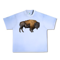 Grape Ice american bison body Urban Heavy Tee - RanaPortraitStore