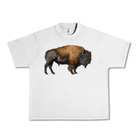 Lunar Rock american bison body Urban Heavy Tee - RanaPortraitStore