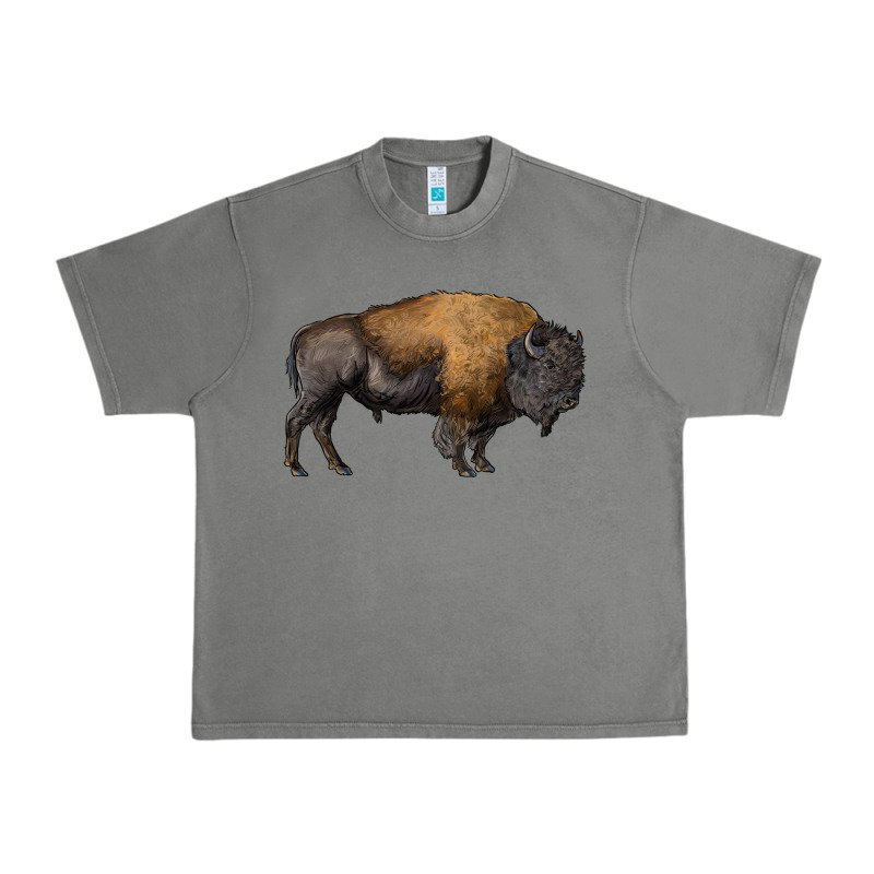 American Bison Body Urban Heavy Tee by RanaPortraitStore | Teevron