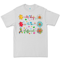 Dove Grey It's Okay To Be Different Premium Tee - CowhideDigitalArt
