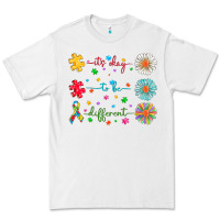 White It's Okay To Be Different Premium Tee - CowhideDigitalArt