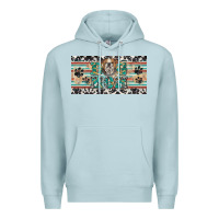 Blue Mist dog mom english bulldog license plate template Premium Hoodie - BarkalooDesign