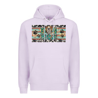 Lilac dog mom english bulldog license plate template Premium Hoodie - BarkalooDesign
