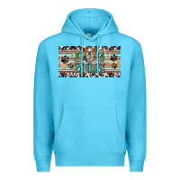 Ocean Blue dog mom english bulldog license plate template Premium Hoodie - BarkalooDesign