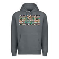 Rock dog mom english bulldog license plate template Premium Hoodie - BarkalooDesign